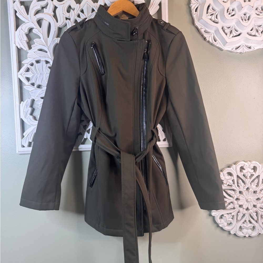 Calvin Klein Olive Green Women's Jacket Winter Medium